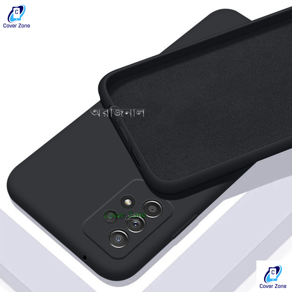 Samsung Galaxy A13 4G Super Quality Liquid Silicone Back Cover Phone Case