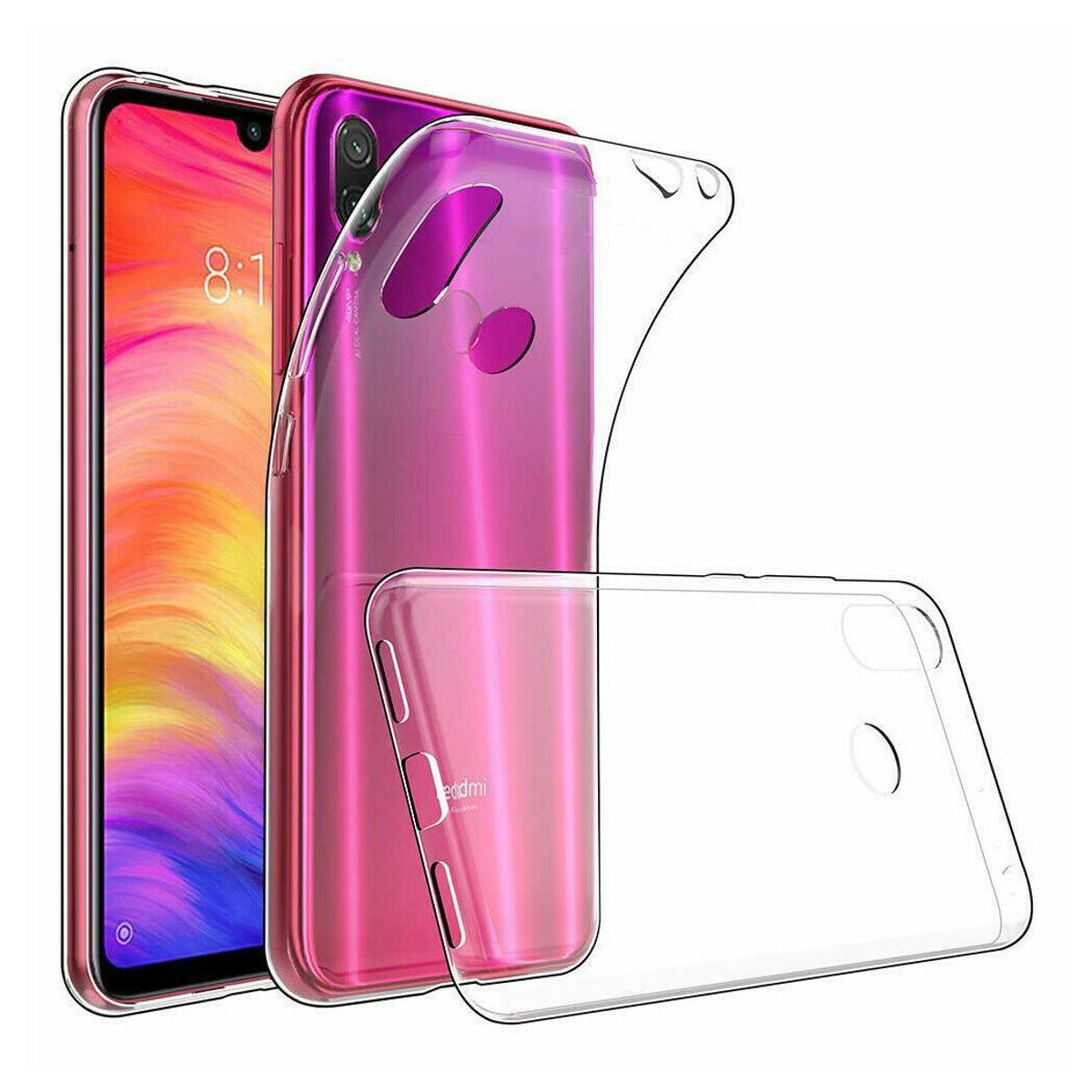 Back Case For Xiaomi Redmi Note 7 Pro Transparent Cover Tpu Back Case