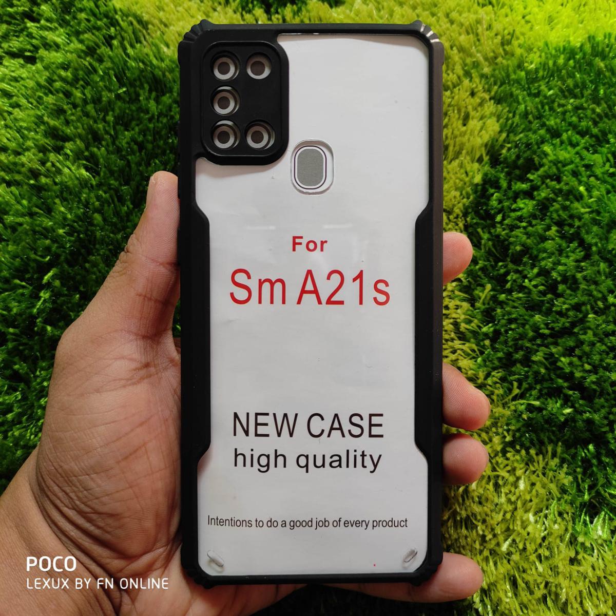 Samsung Galaxy A21s Shockproof Bumper Cover - Phone Back Cover