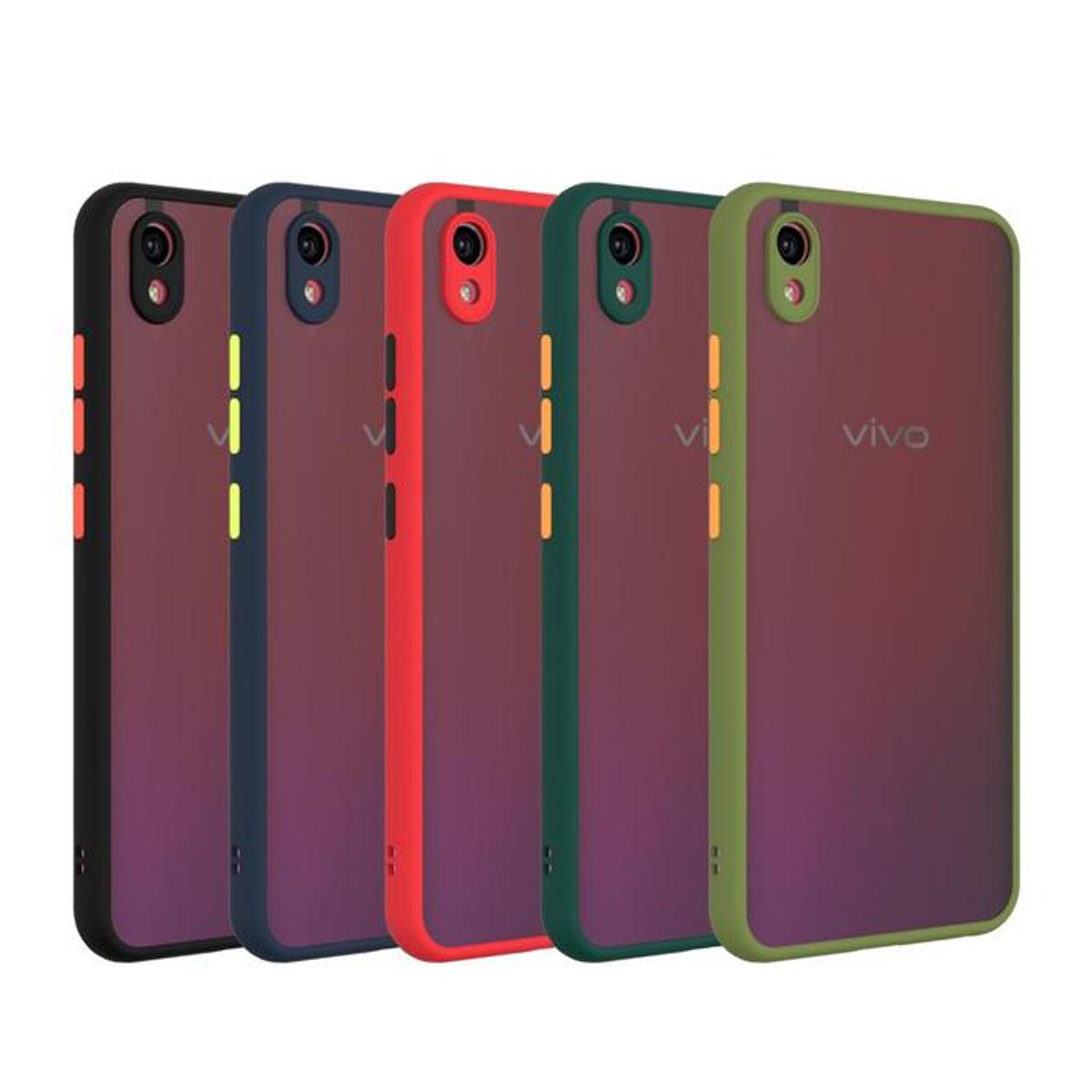Luxury Matte Shockproof Protective Case for Vivo Y1s/Y90/Y91c/Y91i