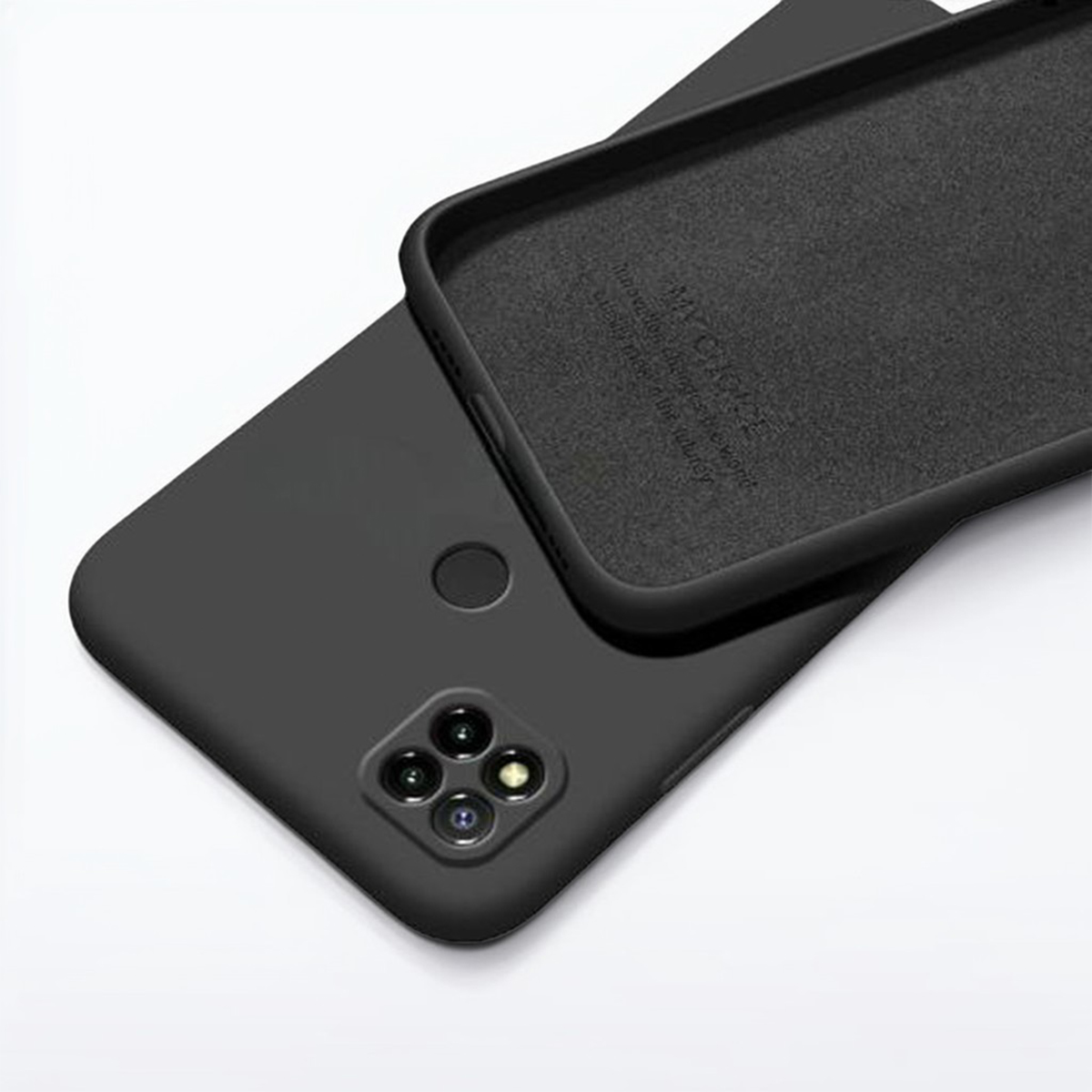 Redmi 9C/10A/Poco C31 Liquid Silicone Case Soft Shockproof Gel Cover for Daily