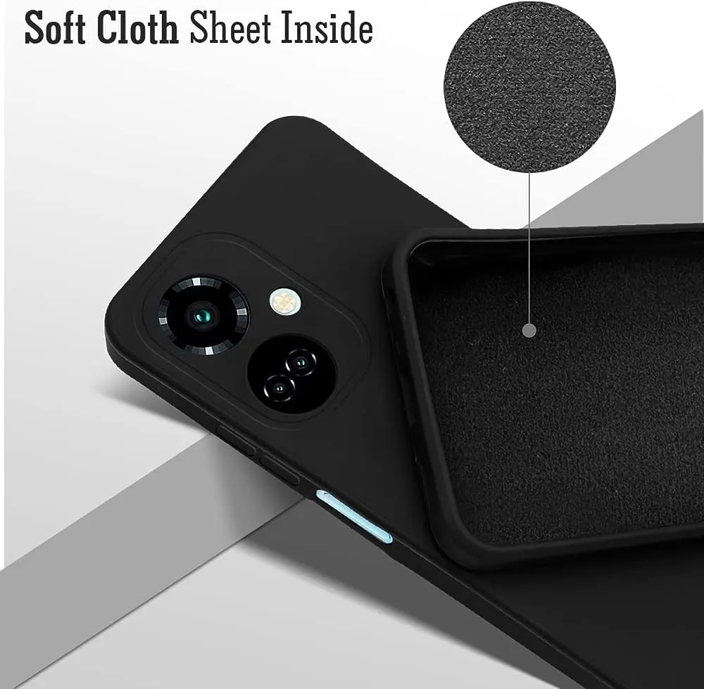 Tecno Camon 19 Neo Slim Matte Cover Liquid Silicone Stylish and Protective Back