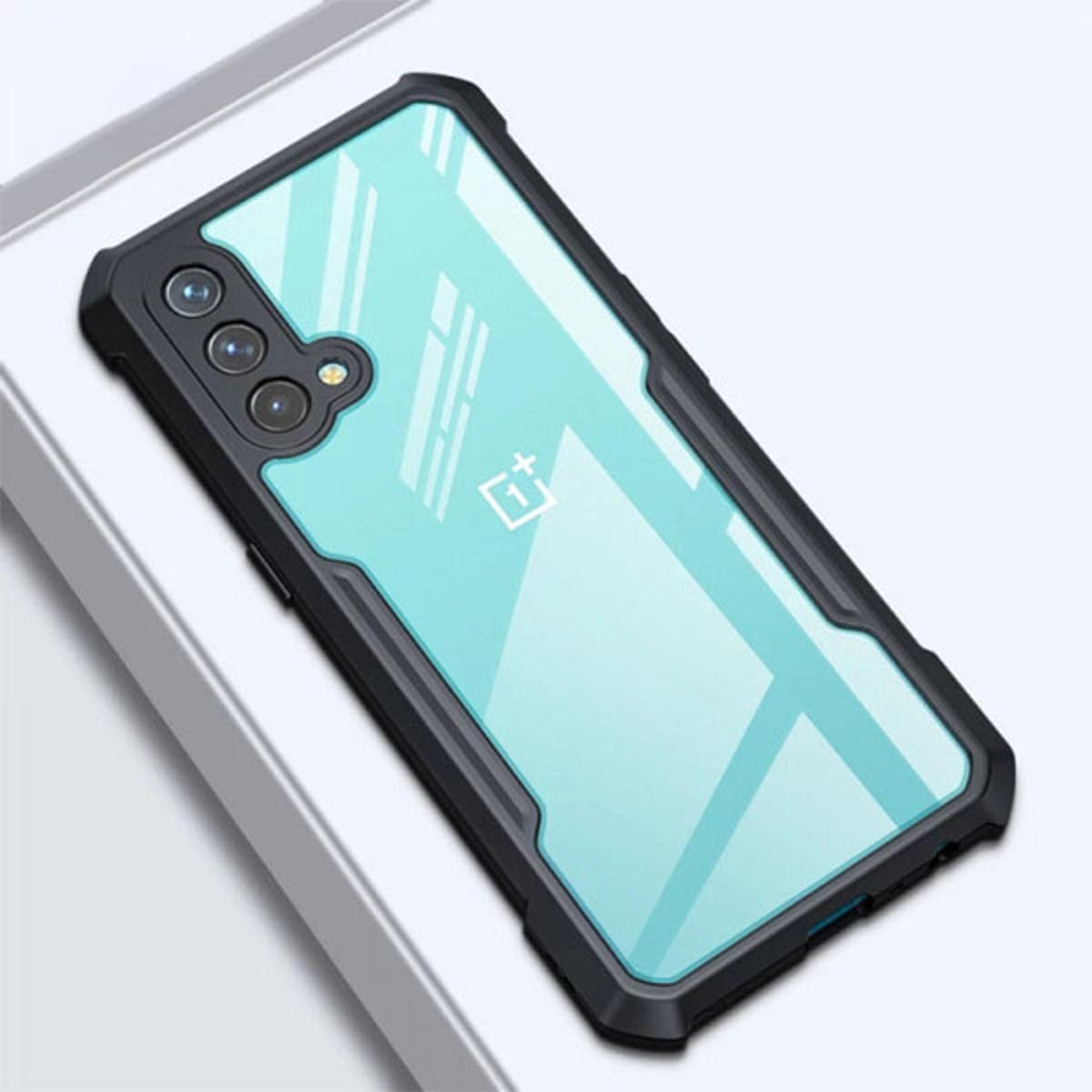 OnePlus Nord CE 5G Shockproof TPU Bumper Clear Acrylic Mobile Phone Case For