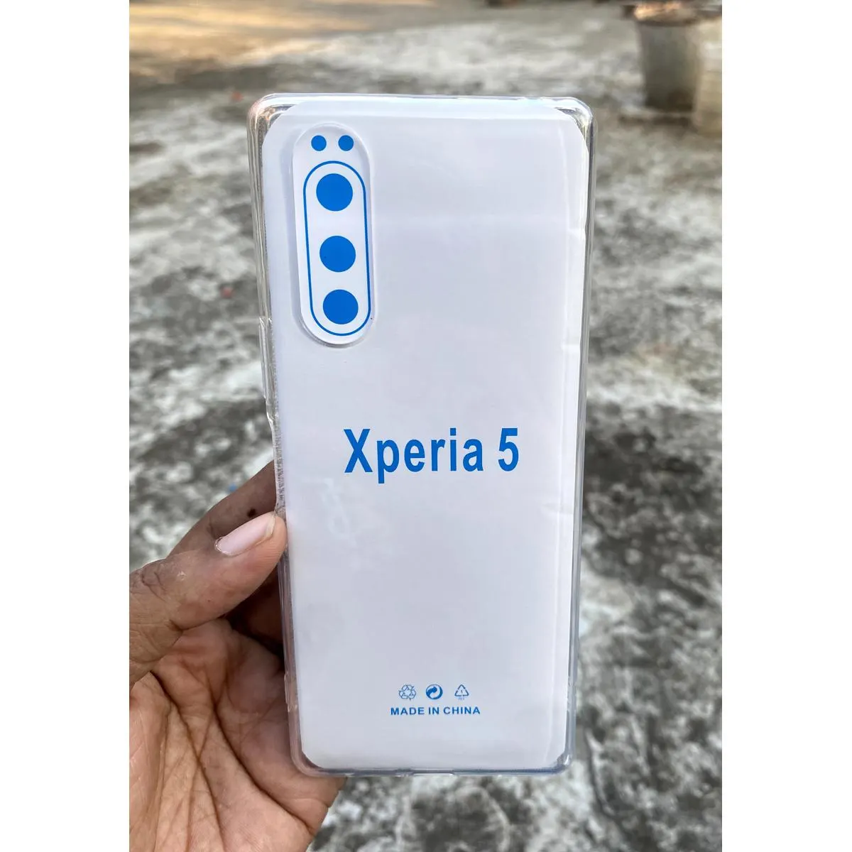 Sony Xperia 5 Shockproof Transparent Liquid Cristal Clear Soft Premium