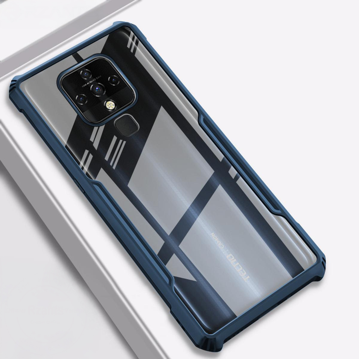 Shockproof Bumper Cover for Tecno Camon 16/16 Pro, Durable, Protective Case