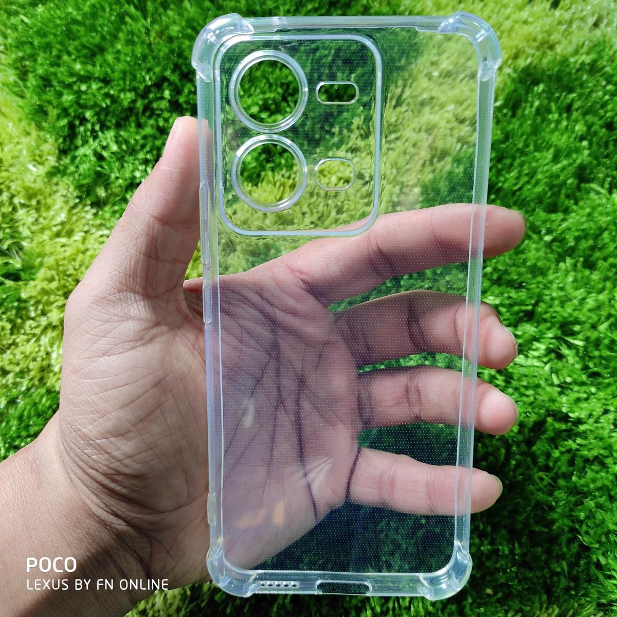 Vivo V25 5g, V25E Clear Cover Soft Thin Anti-Scratches Crystal
