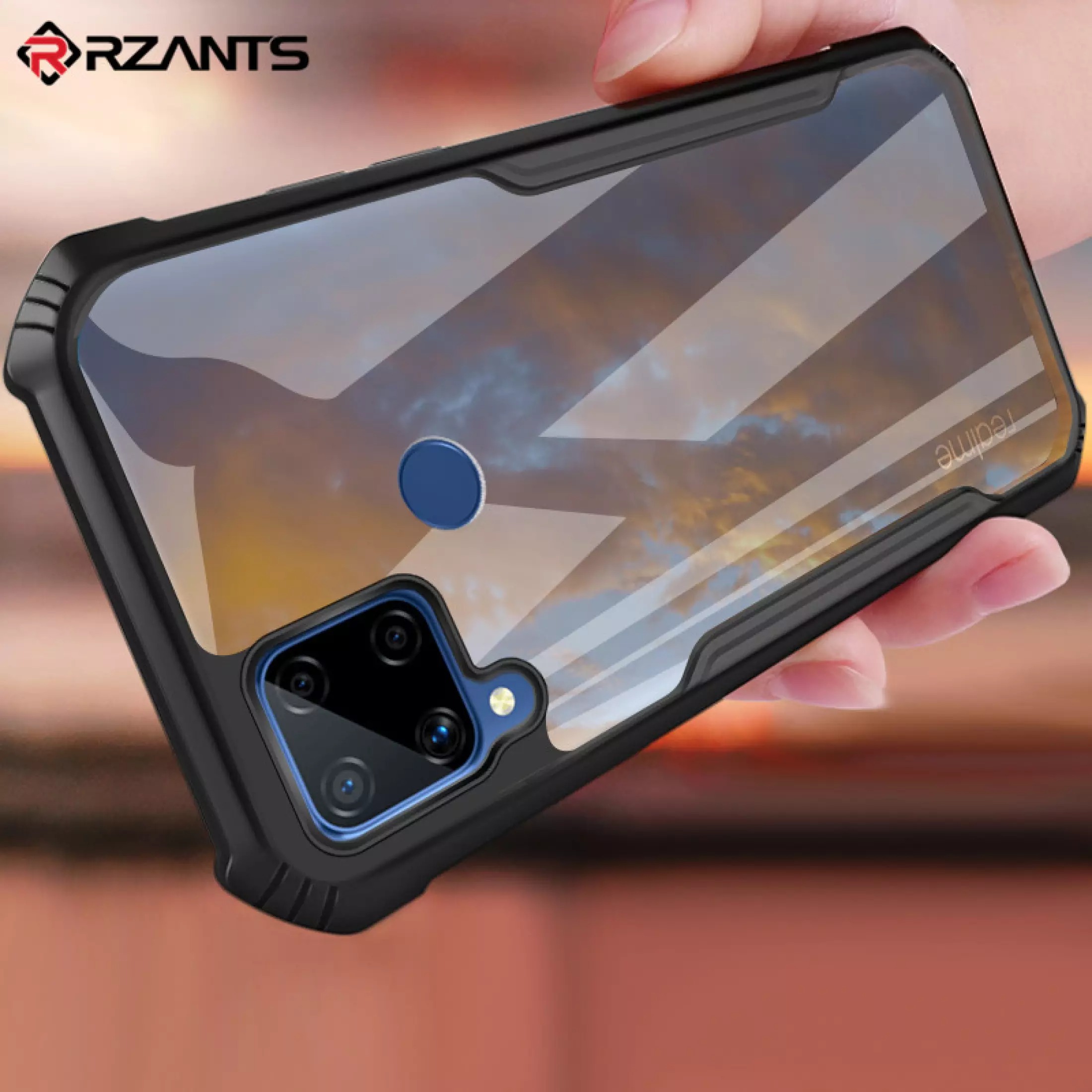 Xundd Back Cover for Samsung Galaxy J6 Plus / J6+ Transparent Hybrid Hard PC