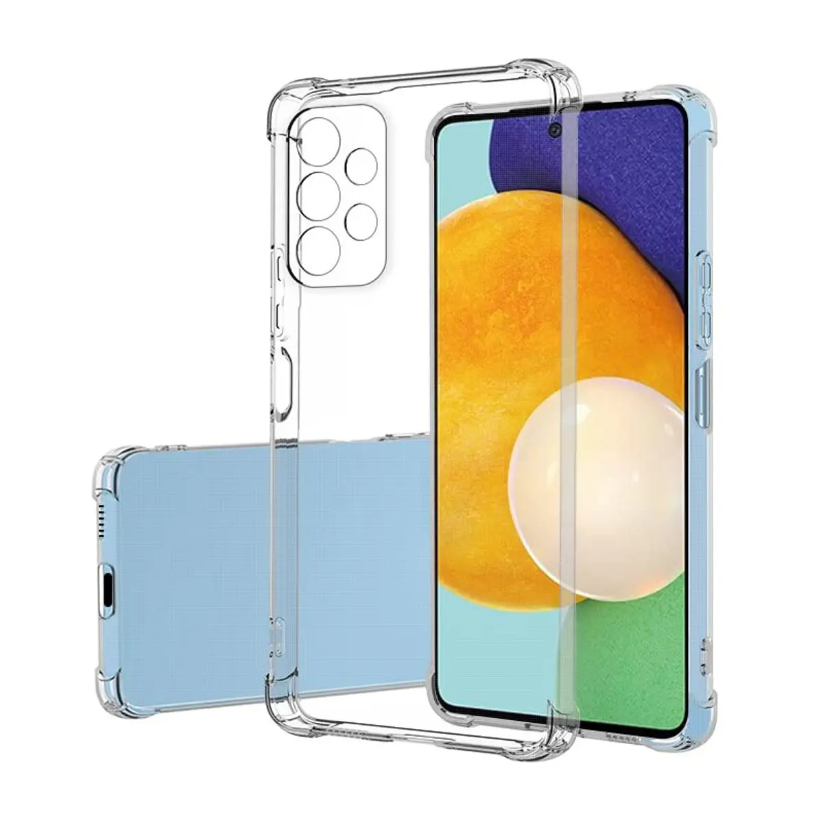 Infinix Hot 20i, X665C, X665E Clear Cover Soft Thin Anti-Scratches Crystal
