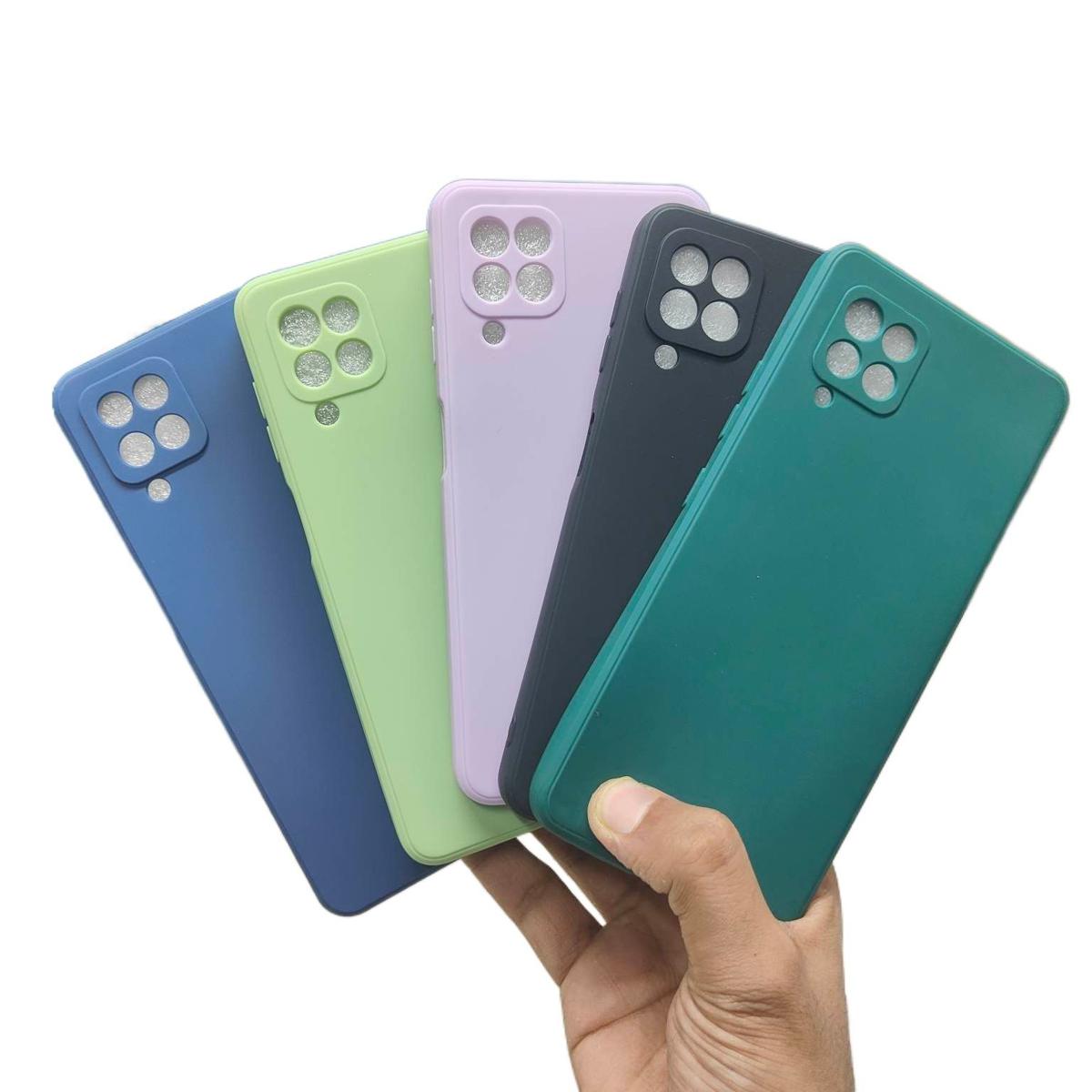 Itel Vision 1 Heavy Strong Liquid Silicone Soft Gel Rubber Shockproof Cover