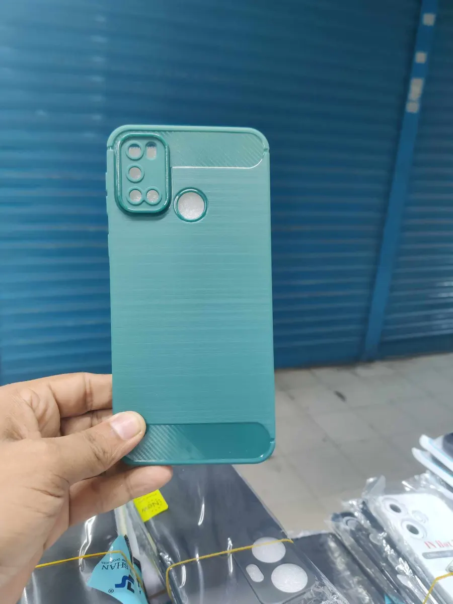 Transparent TPU Back Case for Realme C11 - Slim Fit, Shockproof Cover with