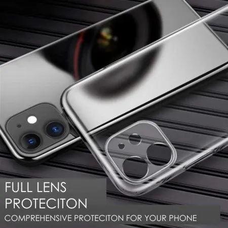 Apple iPhone X / iPhone XS Logo View with Camera Lens Protector Soft Slim CD