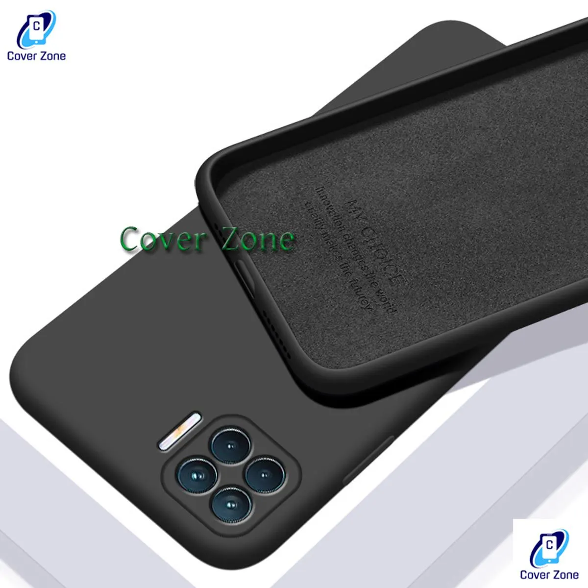 OnePlus 6T Matte Finish Silicone with Inside Fiber Cloth Phone Back Cover