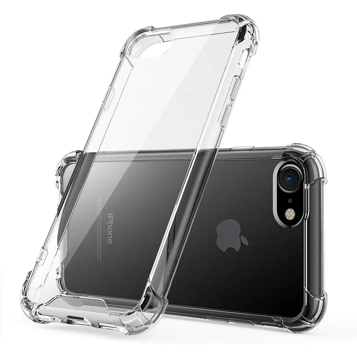 Oppo A15 Ultra Slim Transparent Anti Shock Side Bumper Corner 4D Crystal Clear