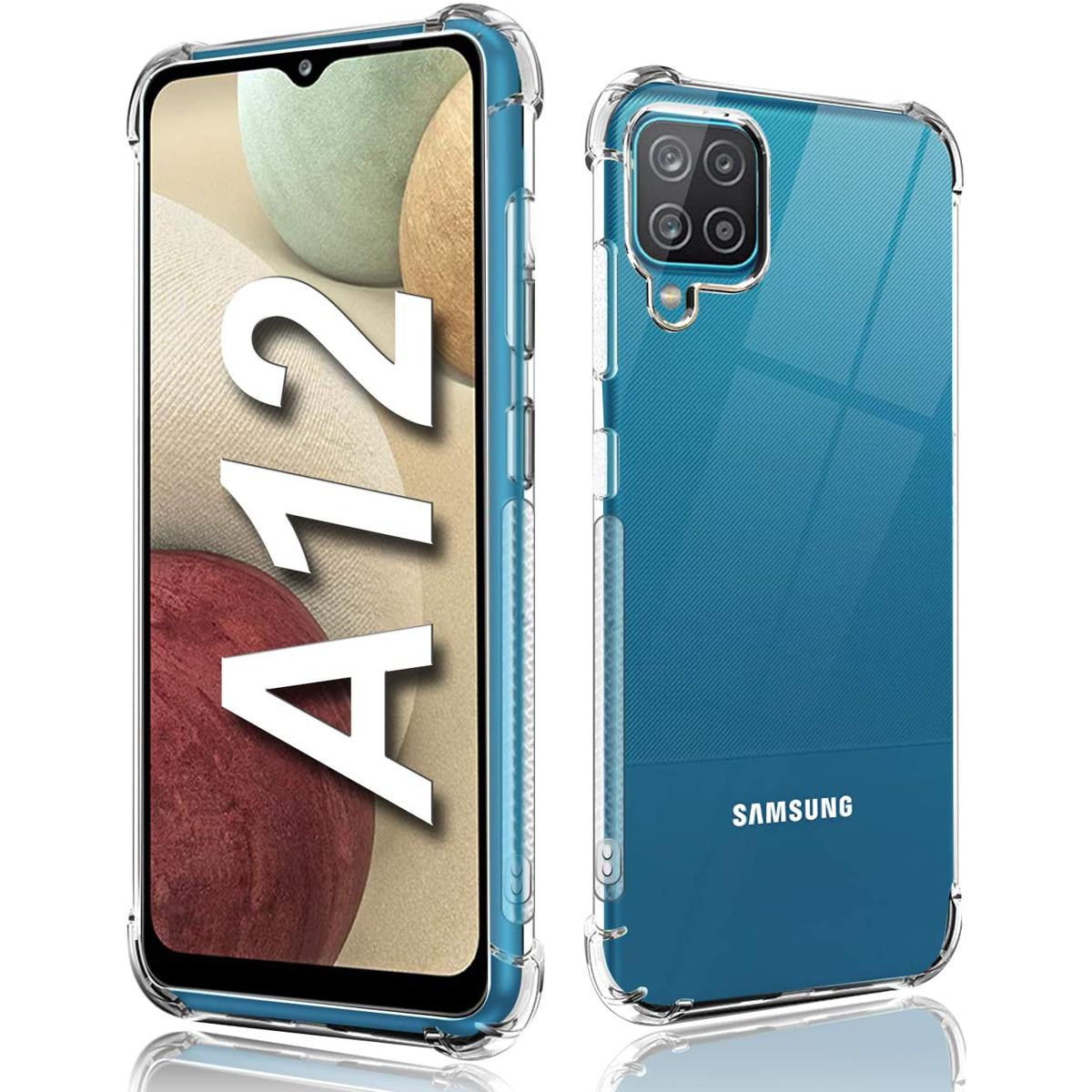 Samsung Galaxy F62/M62 Tempered Glass Thin Shockproof Cover Case - Phone
