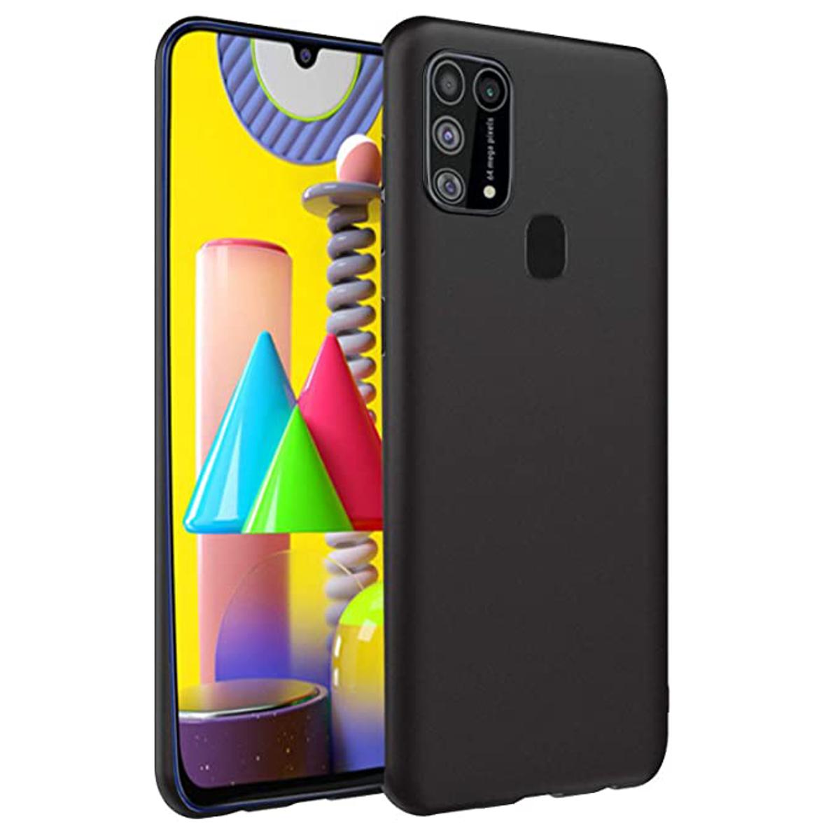 Pluscase for Samsung Galaxy A12 Shockproof Case Stand Finger Ring Hard Back