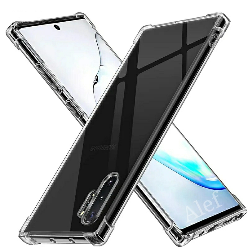 Samsung M21 / M30S Edge-Reinforced Shockproof Cushion Back Clear Hybrid