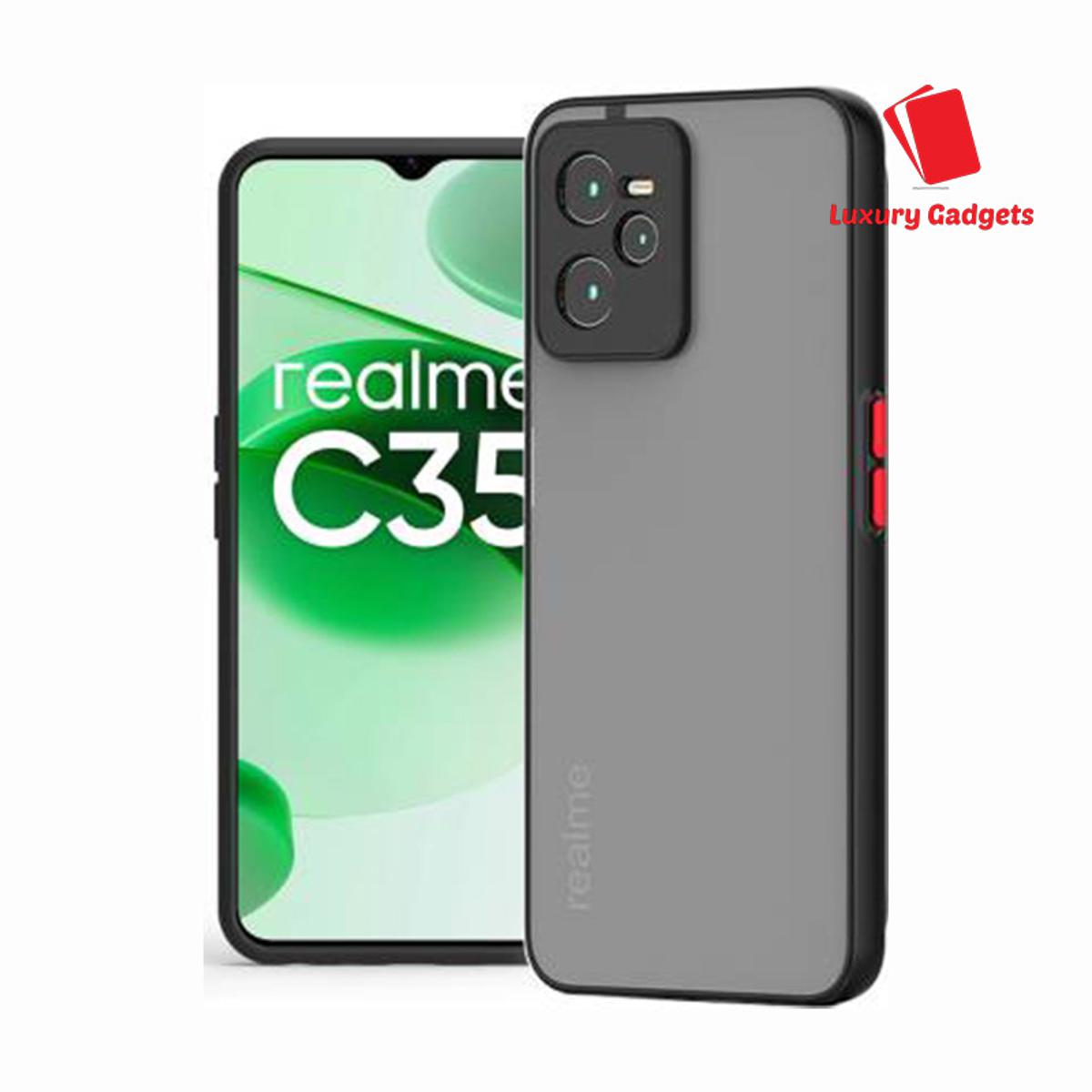 RM For Realme XT / Realme X2 Glass Case Hong Kong Design Tempered Glass
