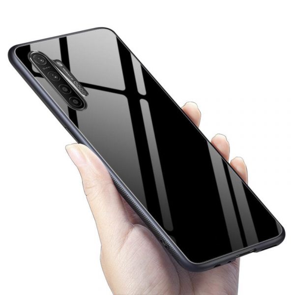 Skid Oil Proof Cases For Iphone Xs Max Luxury Q Series Clear Transparent Camera