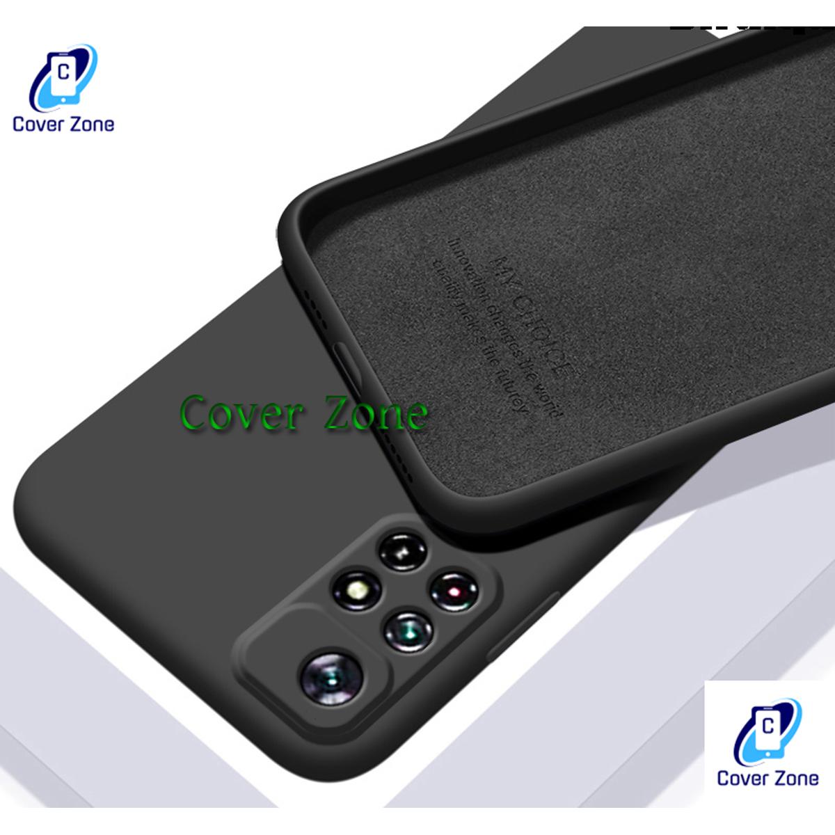 Itel Vision 5 Matte Finish Silicone with Inside Fiber Cloth Phone Back Cover