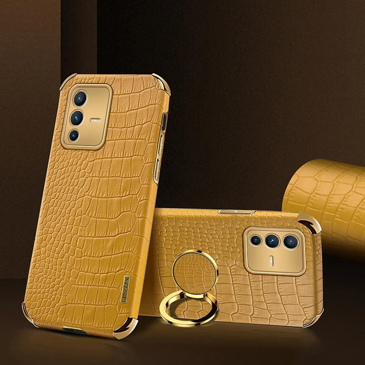 Case for Oppo A3s Casing Flip-resistant Leather TPU Back Cover Mobile Phone