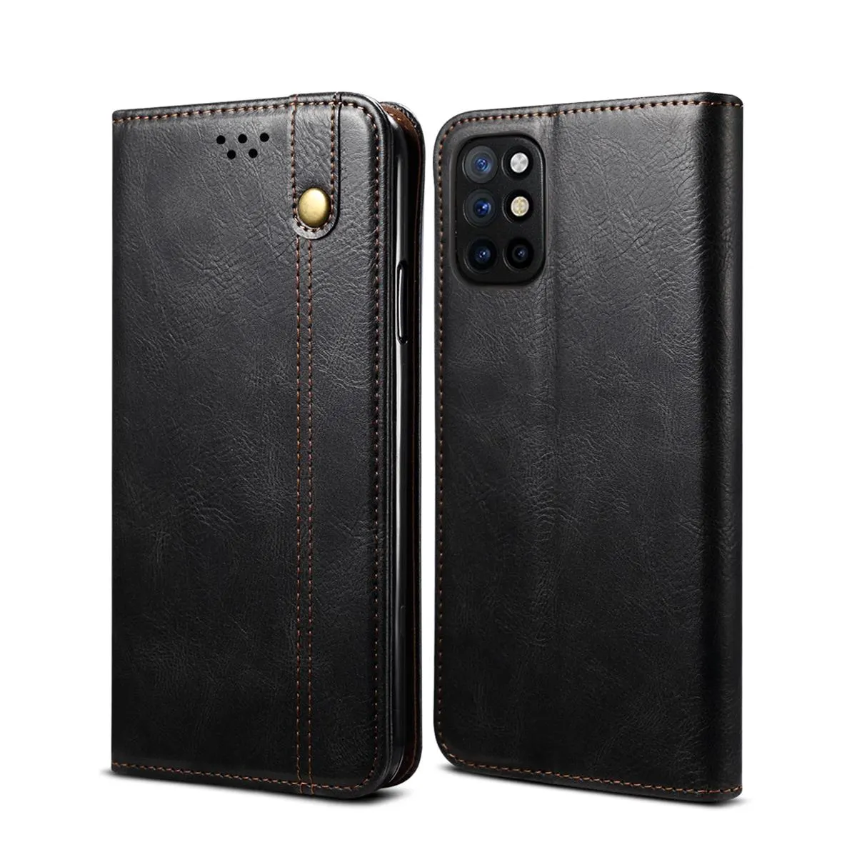 OnePlus 9R Phone Case Luxury r Wallet Case with Credit Card Slots Stand