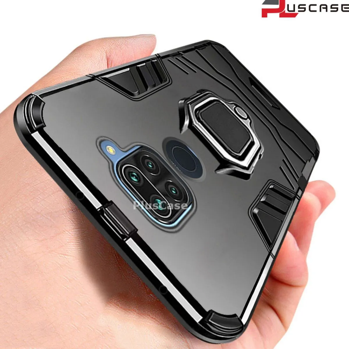 Pluscase 'unkr' to 'n' 'realme Realme Narzo 50i Ring Stand Holder Case Hard