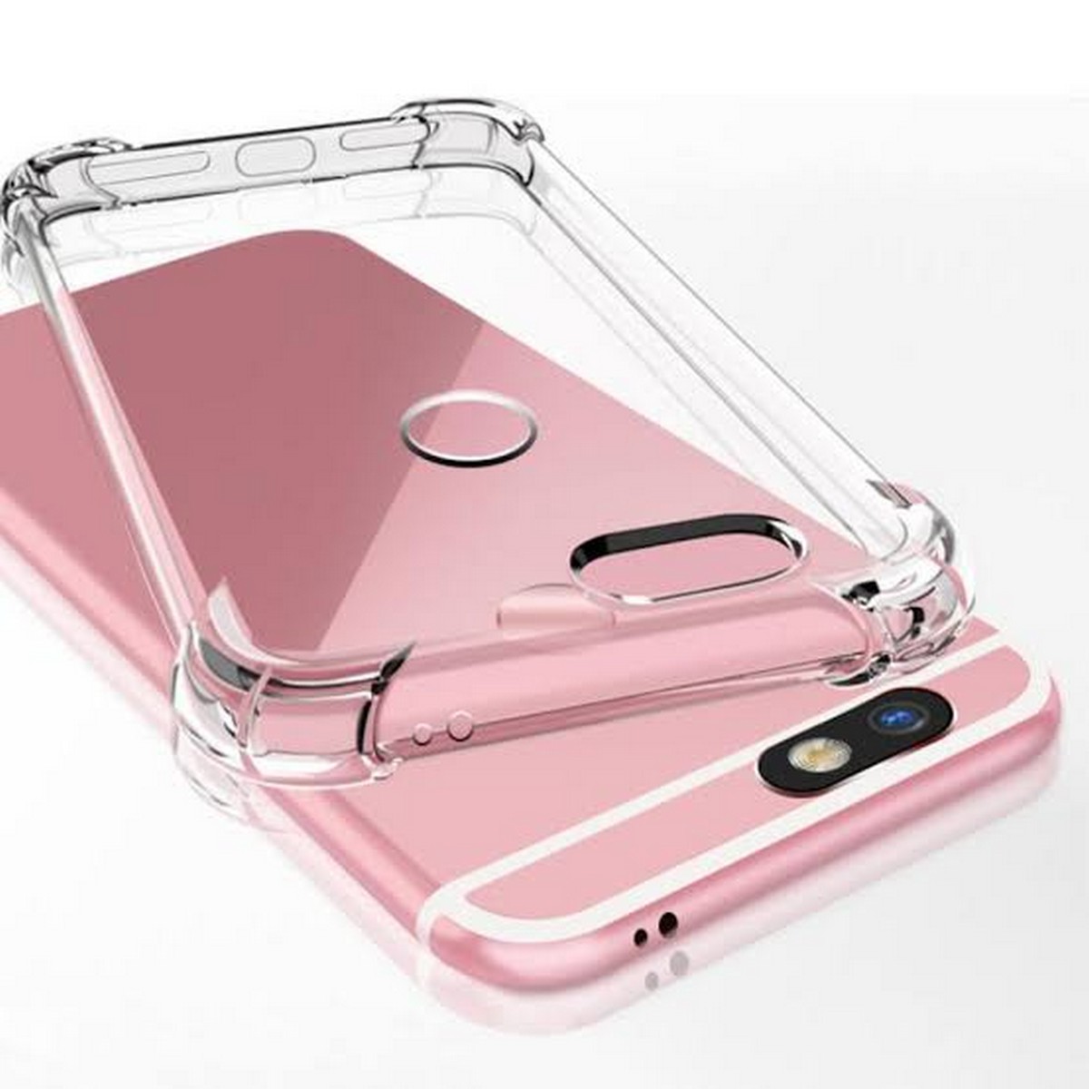 Back Case For iPhone 7 Transparent Cover Tpu Back Case