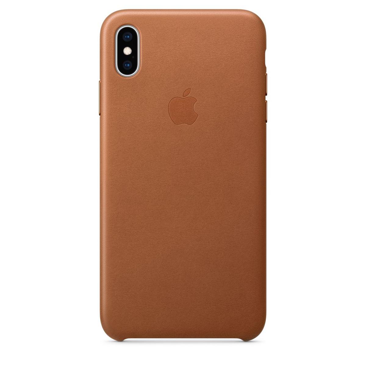 iPhone XS Max Leather Case / Back Cover