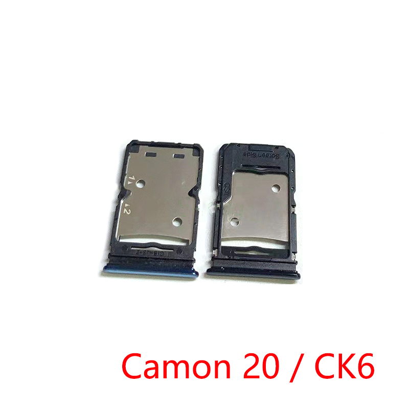 Tecno Camon 20 CK6 20 Pro CK7n SIM Tray Micro SD Card Slot Replacement with Ejector