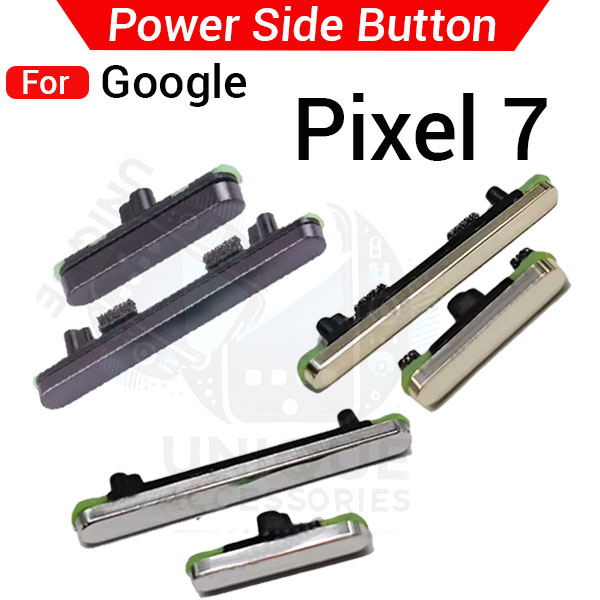 Google Pixel 7 External Side Buttons Power On Off + Volume Control Button Outside