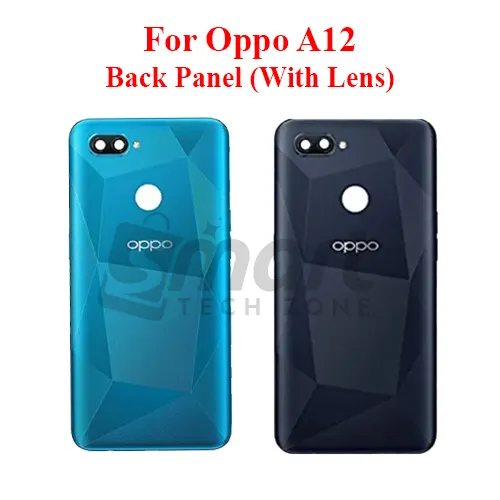 Oppo A12 Back Panel/Backshell/ Casing + With Camera Lens + Side Buttons With Logo Replacement Parts Price in Bangladesh - Mobile.com.bd