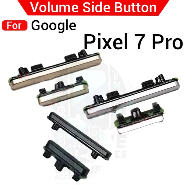 Google Pixel 7 Pro External Side Buttons Power On Off + Volume Control Button Replacement Parts Price in Bangladesh - Mobile.com.bd