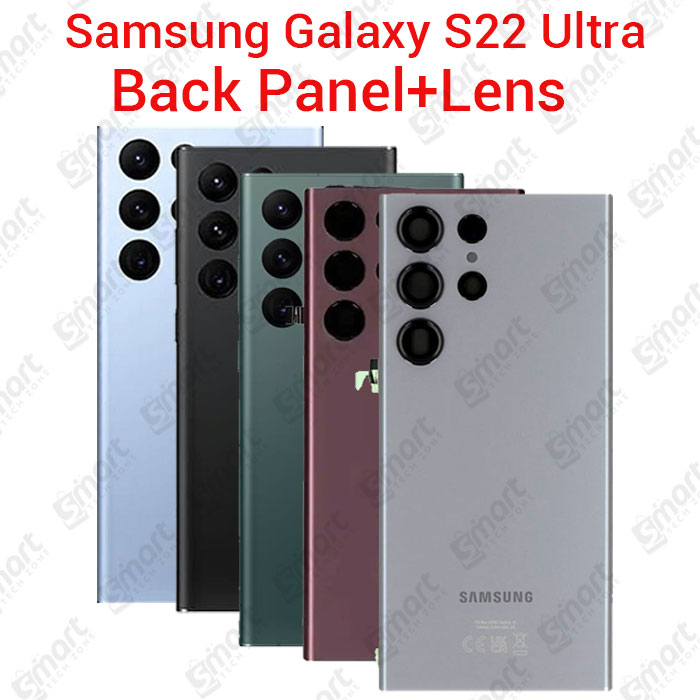 Samsung Galaxy S22 Ultra Back Panel/Backshell/ Casing + Camera Lens + Side Buttons