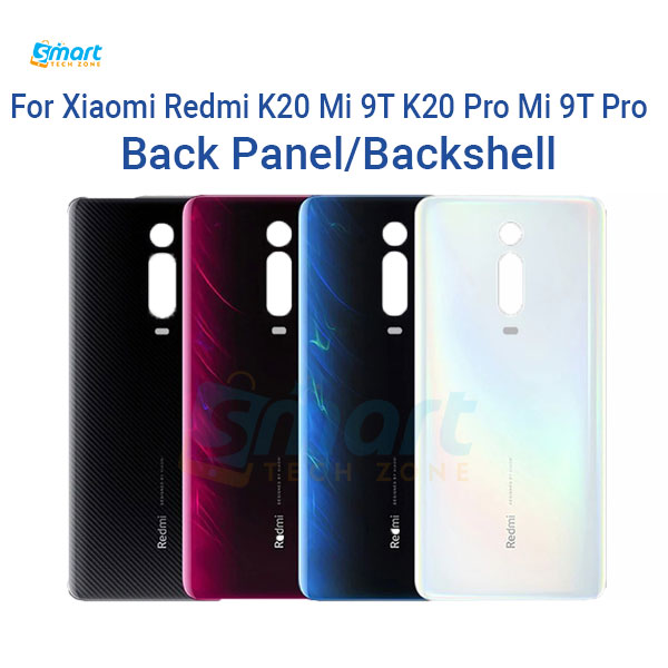 Replacement Backshell Panel for Xiaomi Redmi K20 Mi 9T K20 Pro Mi 9T Pro Battery