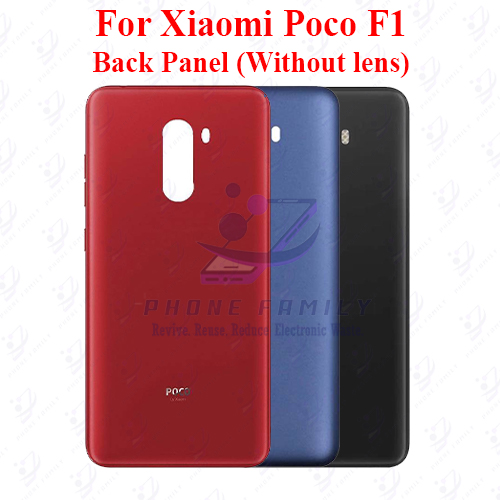Xiaomi Poco F1 Back Panel/Backshell/ Casing + Side Button With Logo