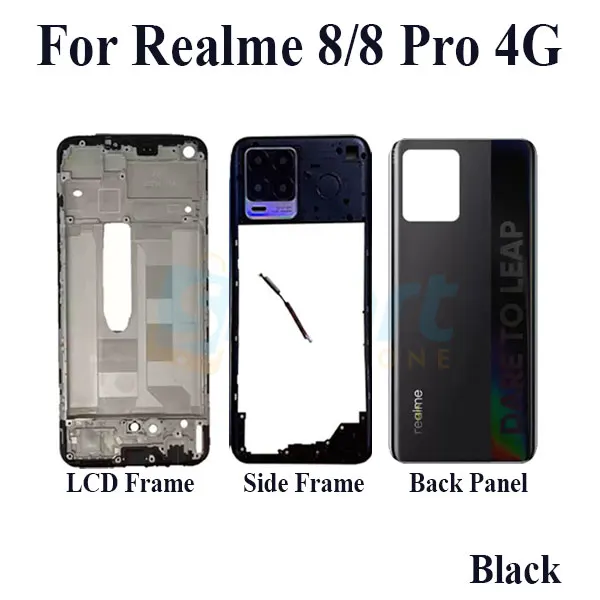 Realme 8 8 Pro 4G Full Body Housing With Camera Glass Replacement Parts Price in Bangladesh - Mobile.com.bd
