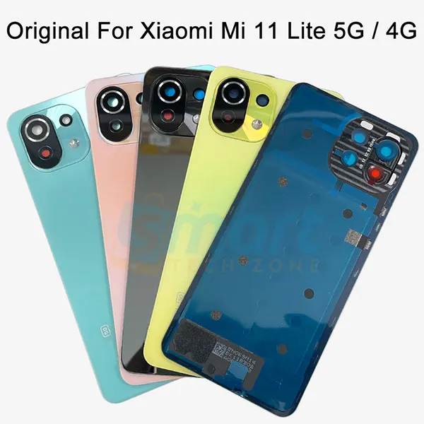 Others Xioami Mi 11 Lite Back Panel/Backshell/ Casing + With Camera Lens + Side Buttons Replacement Parts Price in Bangladesh - Mobile.com.bd