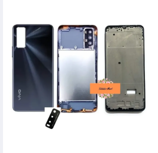 Middle Body LCD Display Ring Frame With Backshell for Vivo Y20 Y20i Y20s Y20a / Full