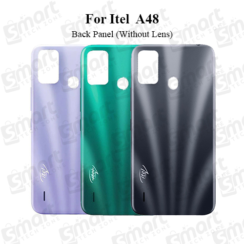 Itel A48 Back Panel/Backshell/ Casing + Side Buttons With Logo