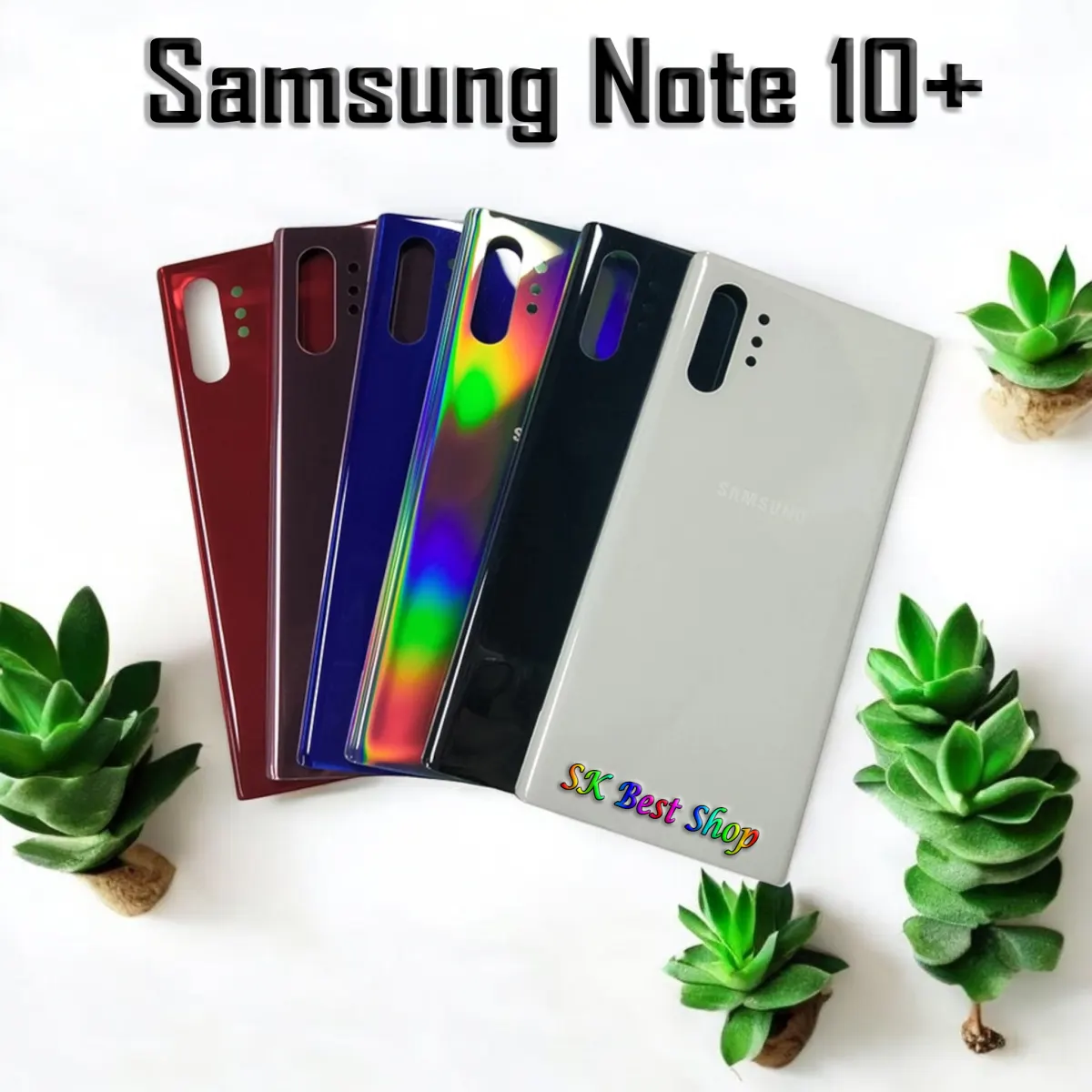 Samsung Galaxy Note 10 Plus (Glass) Back Shell / Back Panel / Battery Cover Replacement Parts Price in Bangladesh - Mobile.com.bd