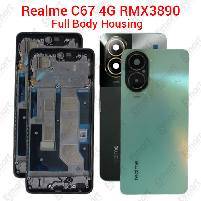 Realme C67 4G RMX3890 Full Body Housing With Camera Glass