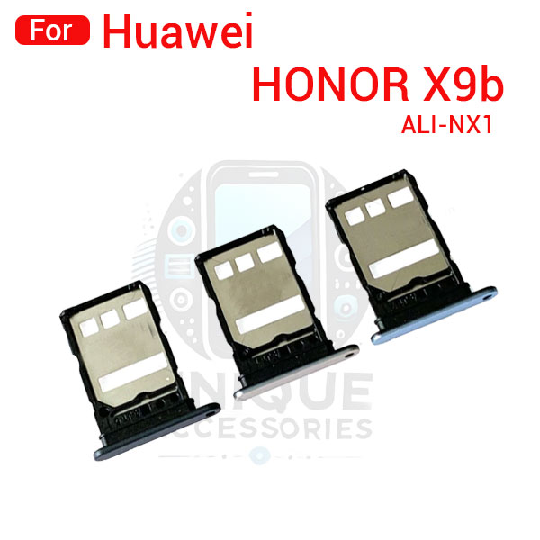 Huawei Honor X9b Ali-NX1 Sim Tray Micro SD Card Slot with Sim Ejector Pin