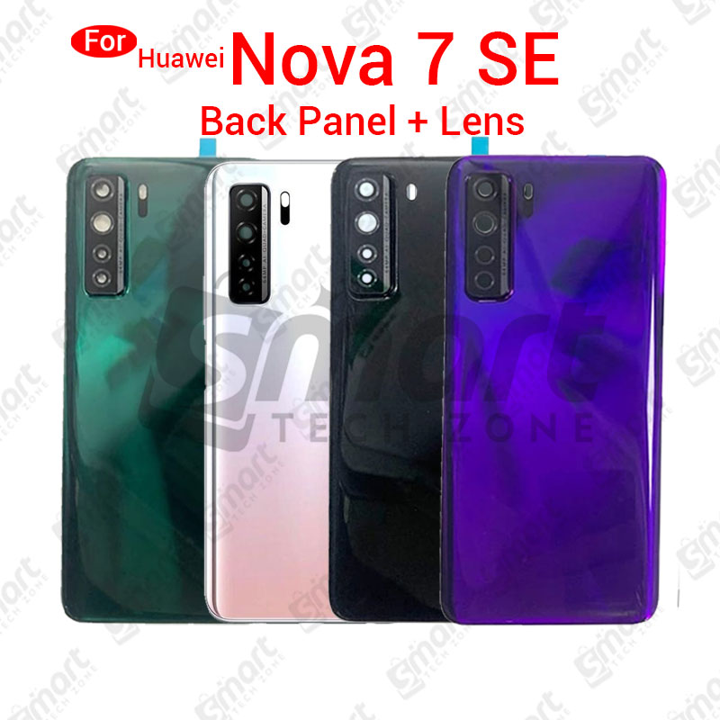 Huawei Nova 7 SE Back Panel/Backshell/ Casing With Logo and Camera Glass