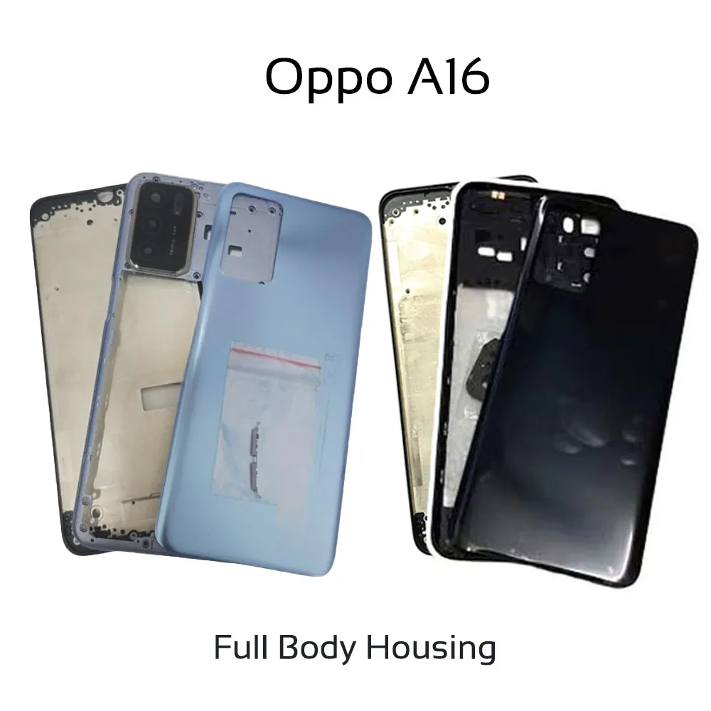 Oppo A16 Full Body Housing With Camera Glass Replacement Parts Price in Bangladesh - Mobile.com.bd