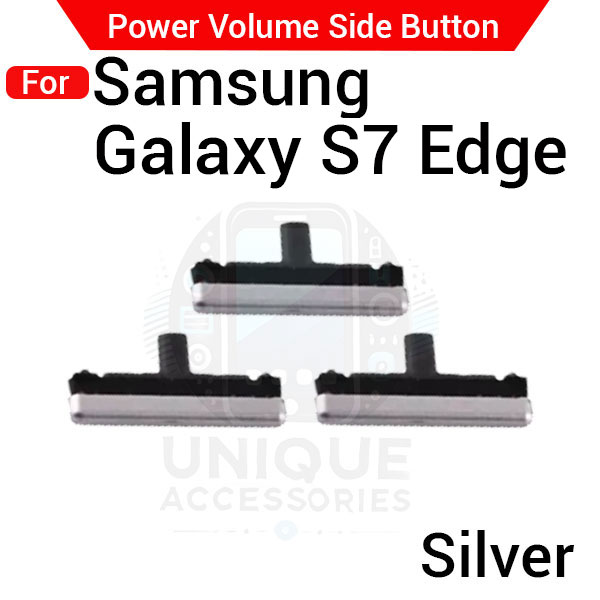 Samsung Galaxy S7 Edge External Side Buttons Power On Off + Volume Control Button
