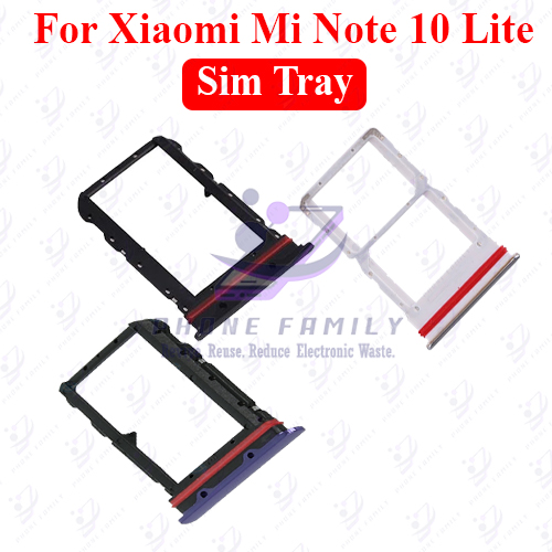 Xiaomi Mi Note 10 Lite Sim Slot /SD Card Tray /Holder Card Compatible