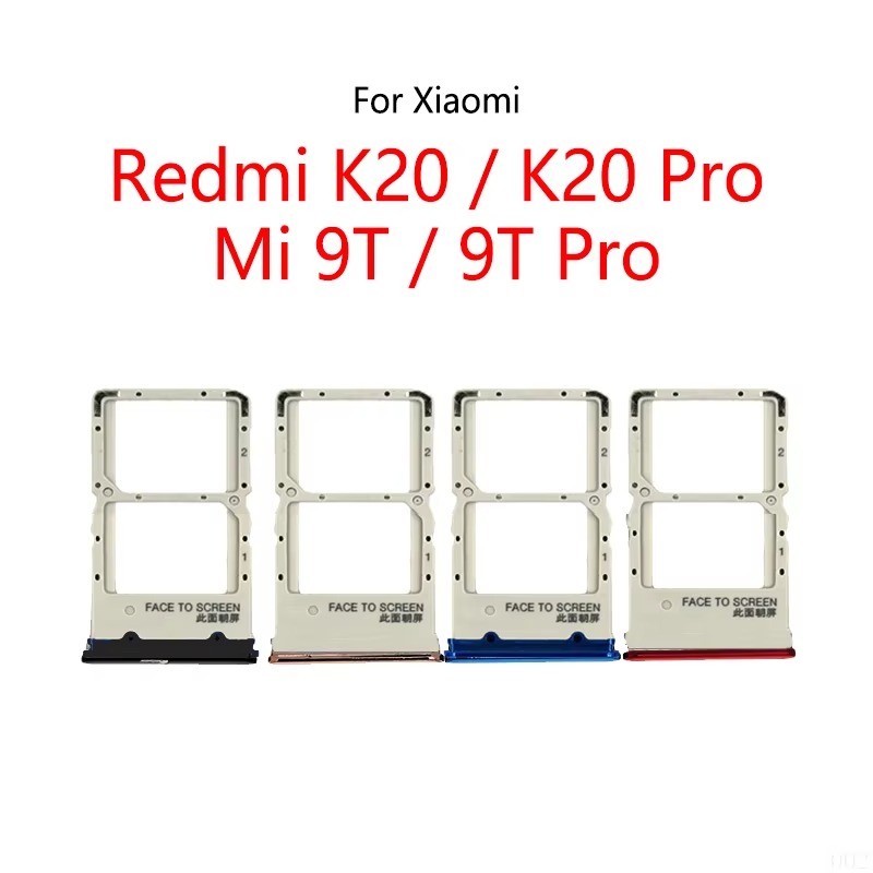 Xiaomi Mi 9T/ 9T Pro/ Redmi K20/K20 Pro Sim Tray Micro SD Card Slot with Sim Ejector