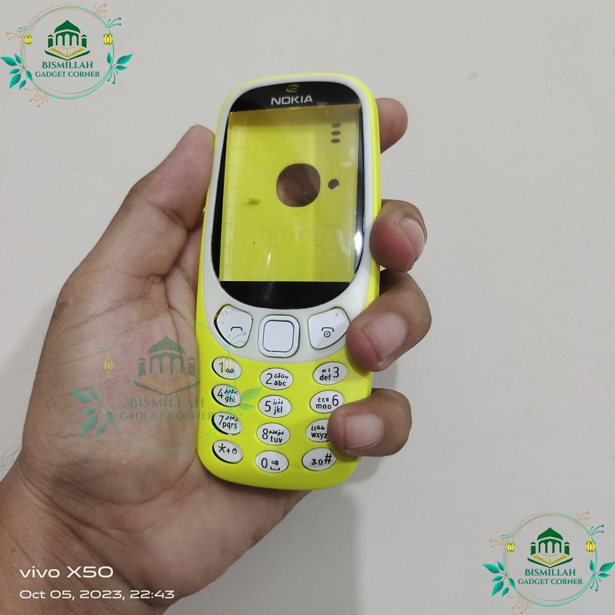 Full Body Casing for Nokia N3310 Full Complete Mobile Casing / Casing / Housing with