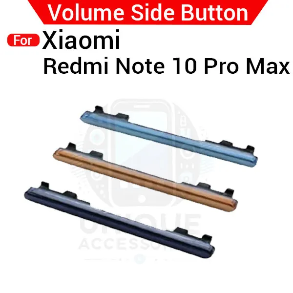 Xiaomi Volume Button Out Side Key For Xiaomi Redmi Note 10 Pro Max External Side Button Replacement Parts Price in Bangladesh - Mobile.com.bd