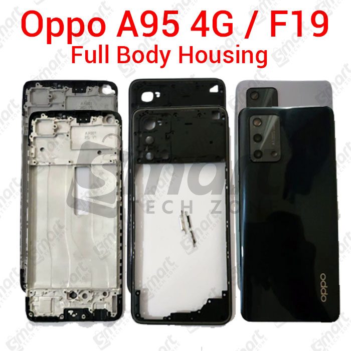 Oppo A95 4G / F19 Full Body Housing With Camera Glass